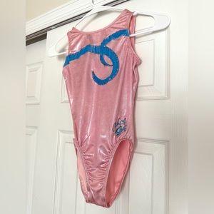 Carly Patterson Pink and Blue GK Leotard